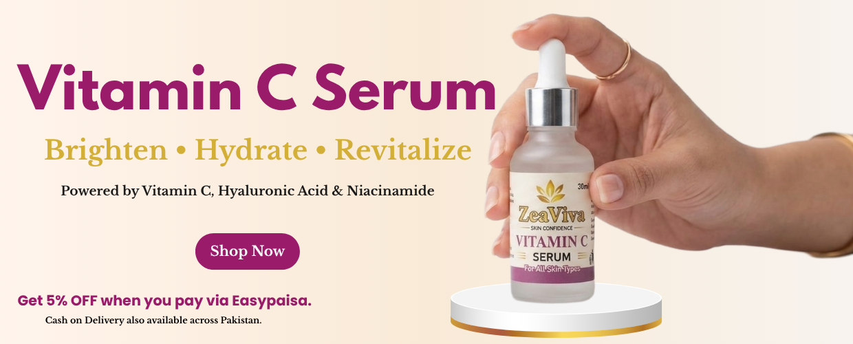 Zeaviva Vitamin C Serum Banner