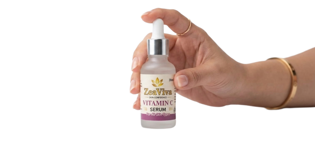 ZeaViva Glow Cream & Vitamin C Serum, dull skin, brighten